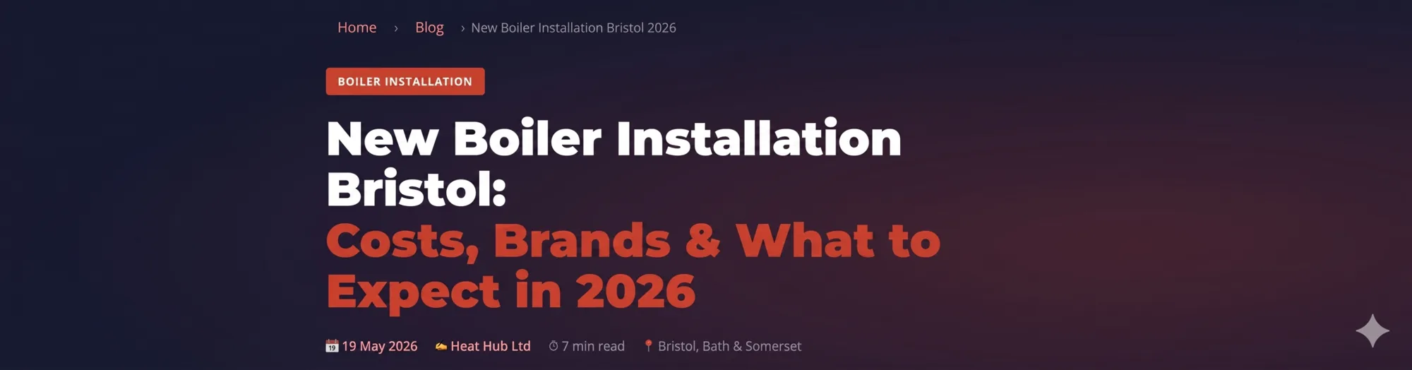 New Boiler Installation Bristol: Costs, Brands and What to Expect in 2026