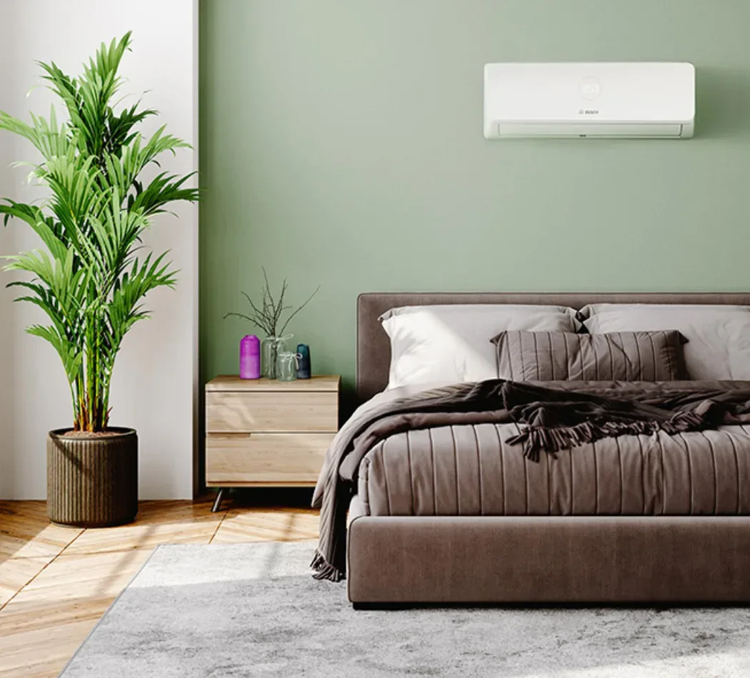 Air conditioning system installed in a Bristol home office