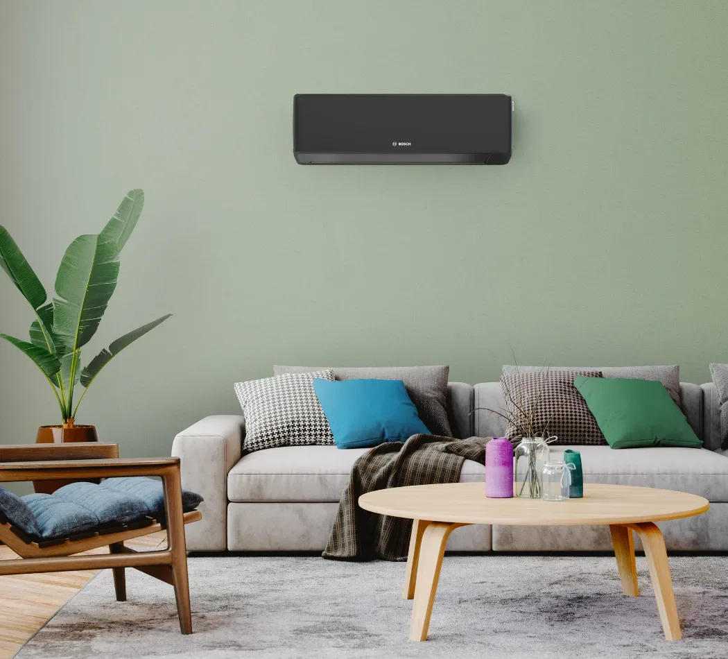 Air conditioning installation detail by Heat Hub Bristol